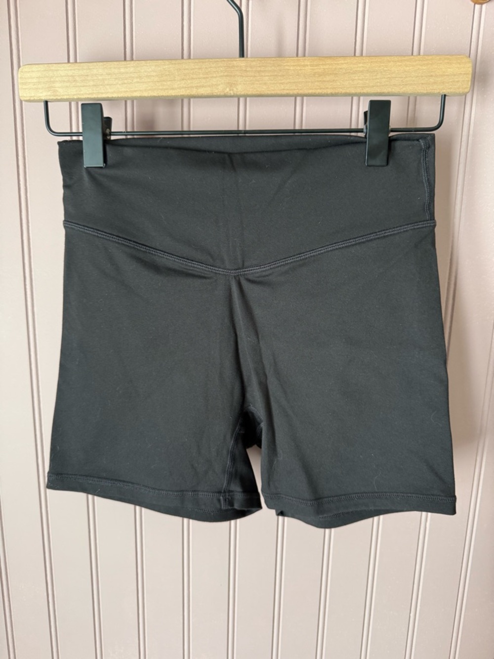 Vitality (balance) High-Waist Black Women’s Bike Shorts- small